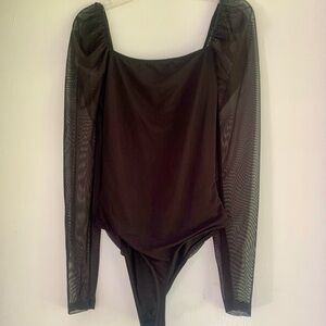Black bodysuit